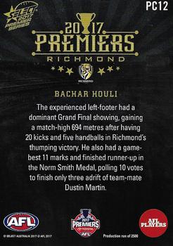 2017 Select Premiers Richmond #PC12 Bachar Houli Back